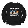 Reading With My Gnomies Gnomes Books Lover Bookworm Youth Long Sleeve Tee Reading With My Gnomies Gnomes Books Lover Bookworm Youth Long Sleeve Tee