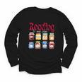 Reading Is My Jam Teacher Student Book Lovers Youth Long Sleeve Tee