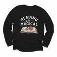 Reading Is Magical Book Lover Bookworm Librarian Library Day Youth Long Sleeve Tee Reading Is Magical Book Lover Bookworm Librarian Library Day Youth Long Sleeve Tee