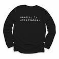 Reading Is Resistance Banned Books Youth Long Sleeve Tee