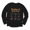 Reading Is Self Care Mental Health Read More Book Youth Long Sleeve Tee