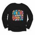 Reads Across Tee America Books Reader Reading Teacher Youth Long Sleeve Tee Reads Across Tee America Books Reader Reading Teacher Youth Long Sleeve Tee