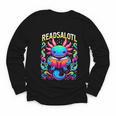 Readsalotl Axolotl Book Lovers Axolotls Youth Long Sleeve Tee Readsalotl Axolotl Book Lovers Axolotls Youth Long Sleeve Tee