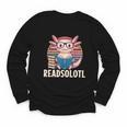 Readsolotl Axolotl Reading Book Lover Kawaii Bookworms Youth Long Sleeve Tee Readsolotl Axolotl Reading Book Lover Kawaii Bookworms Youth Long Sleeve Tee