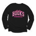 Retro Pink Coquette Bow Valentine Book Lover Varsity Youth Long Sleeve Tee Retro Pink Coquette Bow Valentine Book Lover Varsity Youth Long Sleeve Tee