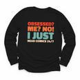 Retro Superheroes Art Graphic Novels Vintage Comic Books Youth Long Sleeve Tee