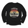 Retro Vintage I Closed My Book To Be Here Reading Teacher Youth Long Sleeve Tee Retro Vintage I Closed My Book To Be Here Reading Teacher Youth Long Sleeve Tee