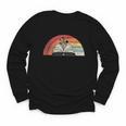 Retro Vintage Wildflowers Book Shirt Book Lover Youth Long Sleeve Tee
