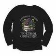 Romance Book Shirt Emotionally Attached Fictional Characters Youth Long Sleeve Tee