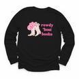 Rowdy 'Bout Books Cowboy Lovers Youth Long Sleeve Tee