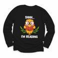 Shhh I'm Reading World Book Day Costume 2026 Kids Youth Long Sleeve Tee