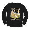 Silly-Goose Book Club Goose And Book Lovers Youth Long Sleeve Tee Silly-Goose Book Club Goose And Book Lovers Youth Long Sleeve Tee