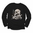 Skull Books Flowers Goth Reader Grunge Dark Alt Aesthetic Youth Long Sleeve Tee Skull Books Flowers Goth Reader Grunge Dark Alt Aesthetic Youth Long Sleeve Tee
