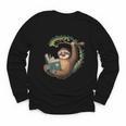Sloth Reading a Book Lazy Sloth Bookworm Youth Long Sleeve Tee Sloth Reading a Book Lazy Sloth Bookworm Youth Long Sleeve Tee