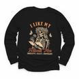 Smut Reader Spicy Book Dark Romance I Like My Fictional Men Youth Long Sleeve Tee