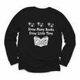 Snow Many Books Snow Little Time Reading Christmas Book Club Youth Long Sleeve Tee Snow Many Books Snow Little Time Reading Christmas Book Club Youth Long Sleeve Tee