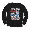 Snowman Winter Snow So Many Books Christmas Snow Little Time Youth Long Sleeve Tee Snowman Winter Snow So Many Books Christmas Snow Little Time Youth Long Sleeve Tee