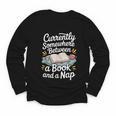 Somewhere Between a Book And a Nap – Cozy Reading Youth Long Sleeve Tee Somewhere Between a Book And a Nap – Cozy Reading Youth Long Sleeve Tee