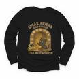 Speak Friend Enter Bookshop Magic Panther Youth Long Sleeve Tee Speak Friend Enter Bookshop Magic Panther Youth Long Sleeve Tee