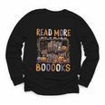 Spooky Halloween Bookshelf Bookcase Read More Books Youth Long Sleeve Tee Spooky Halloween Bookshelf Bookcase Read More Books Youth Long Sleeve Tee