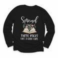 Spread Those Pages Like A Good Girl Bookworm Book Lover Youth Long Sleeve Tee Spread Those Pages Like A Good Girl Bookworm Book Lover Youth Long Sleeve Tee