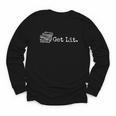 Stack Of Books Get Lit Book Reading Reader Youth Long Sleeve Tee Stack Of Books Get Lit Book Reading Reader Youth Long Sleeve Tee