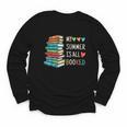 My Summer Is All Booked Book Reading Book Lover Youth Long Sleeve Tee