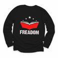 I Survived Reading Banned Books And All I Got Was Smarter Youth Long Sleeve Tee