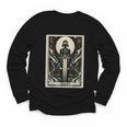 Tarot Cards Guide Book Esoteric Mysticism Clothing Tarot Card Justice Youth Long Sleeve Tee