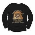 That’s What I Do I Read Books Reading Bookworm Reader Youth Long Sleeve Tee That’s What I Do I Read Books Reading Bookworm Reader Youth Long Sleeve Tee