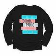 Threadless Grey Sky Chai Trans Book Pride Graphic Youth Long Sleeve Tee