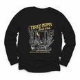 Tired Moms Club Bookish Book Lover Homebody Fall Book Club Youth Long Sleeve Tee