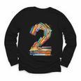 Toddler 2nd Birthday Books Themed 2 Year Old Boys Kids Girls Youth Long Sleeve Tee