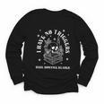 Trigger Warning Dark Romance Reader Bookish No Triggers Book Youth Long Sleeve Tee Trigger Warning Dark Romance Reader Bookish No Triggers Book Youth Long Sleeve Tee