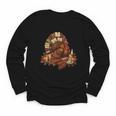 Turkey Reading Books Fall Season Thanksgiving Teacher Book Youth Long Sleeve Tee Turkey Reading Books Fall Season Thanksgiving Teacher Book Youth Long Sleeve Tee