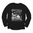 Unapologetically Anti Social Book Club Introvert Reader Youth Long Sleeve Tee