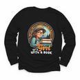 Never Underestimate The Power Of a Girl With a Book Reading Youth Long Sleeve Tee Never Underestimate The Power Of a Girl With a Book Reading Youth Long Sleeve Tee