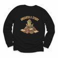 Unearth a Story Dinosaur Reading Books Summer 2026 Youth Long Sleeve Tee