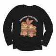 Valentine's Swooning Over Stories Cupid And Book Lover Tee Youth Long Sleeve Tee