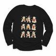 Vampire Reading Books Halloween Cute Teens Kids Youth Long Sleeve Tee Vampire Reading Books Halloween Cute Teens Kids Youth Long Sleeve Tee