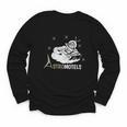 Vintage Hotel Matchbook Astro Motels 50s Retro Spaceman Youth Long Sleeve Tee