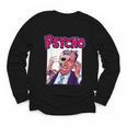 Vintage Movie Horror Poster Comic Book Graphic Film Night Youth Long Sleeve Tee