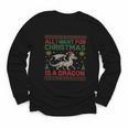 All I Want For Christmas Is A Dragon & Books Ugly Sweater Youth Long Sleeve Tee All I Want For Christmas Is A Dragon & Books Ugly Sweater Youth Long Sleeve Tee