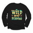 WILD ABOUT READING I Love Books Bookworm Library Day Youth Long Sleeve Tee WILD ABOUT READING I Love Books Bookworm Library Day Youth Long Sleeve Tee