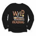 Wild About Reading Teacher Reading Books Back To School Youth Long Sleeve Tee Wild About Reading Teacher Reading Books Back To School Youth Long Sleeve Tee