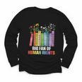 Women Floral Book Big Fan Of Human Rights Liberal Protest Youth Long Sleeve Tee Women Floral Book Big Fan Of Human Rights Liberal Protest Youth Long Sleeve Tee