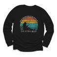 Women's Never Underestimate The Power Of A Girl With Book Reading Youth Long Sleeve Tee