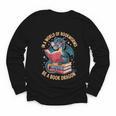 In A World Of Bookworms Be A Book Dragon Youth Long Sleeve Tee In A World Of Bookworms Be A Book Dragon Youth Long Sleeve Tee