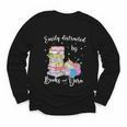 Yarn Quote Easily Distracted By Books And Yarn Reader Youth Long Sleeve Tee Yarn Quote Easily Distracted By Books And Yarn Reader Youth Long Sleeve Tee