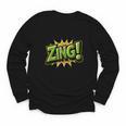 ZING Comic Book Retro Artwork – Cartoon Collector Youth Long Sleeve Tee